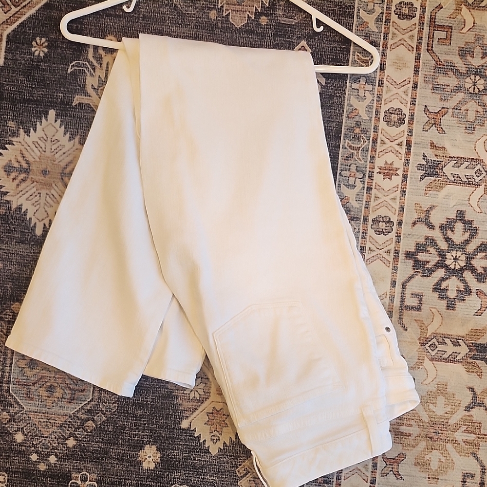 L.L. Bean Women's White Jeans
